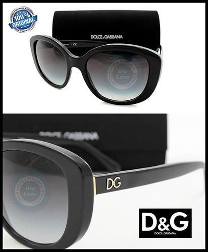 Lentes Dolce & Gabbana Dg4248 501/8g Negro/gris Gradiente