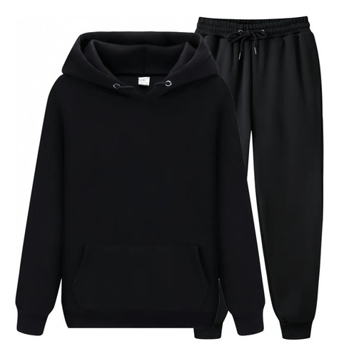 Conjunto De Sudadera Con Capucha Y Pantalones Para Hombre Y