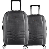 Comprar Kit 1 Mala Viagem Estação Metrô Cinza M +1 Mala P - Tonin