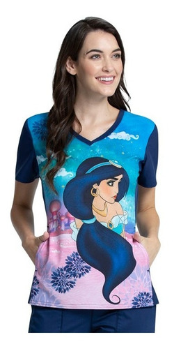 Top Estampado Mujer, Tooniforms Disney Tf637 Prgh