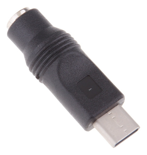 Adaptador De Corriente Cc Tipo C Usb Macho A Conector Hembra