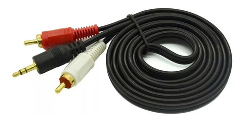 Cable Rca A Miniplug De 1.5m 2 A 1 Model: Mye-1215