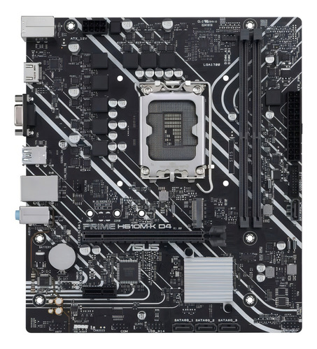 Placa Madre Asus Prime H610m-k D4, Lga1700, Ddr4, Microatx