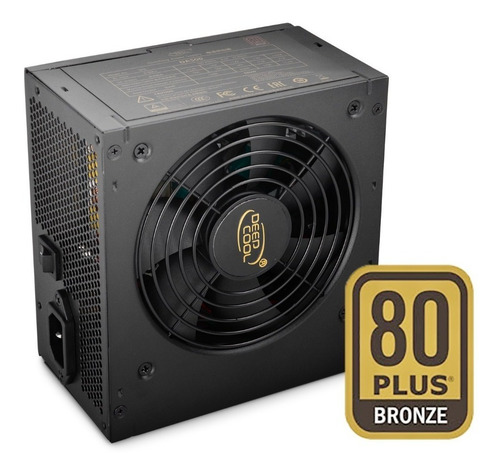 Imagen 2 de 9 de Fuente Gamer Deepcool Da500 Certificada 80 Plus Bronze 500w