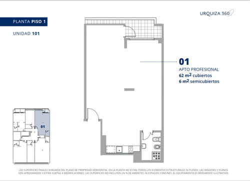 Imagen 10 de 28 de Monoambiente De Pozo Amenities Villa Urquiza