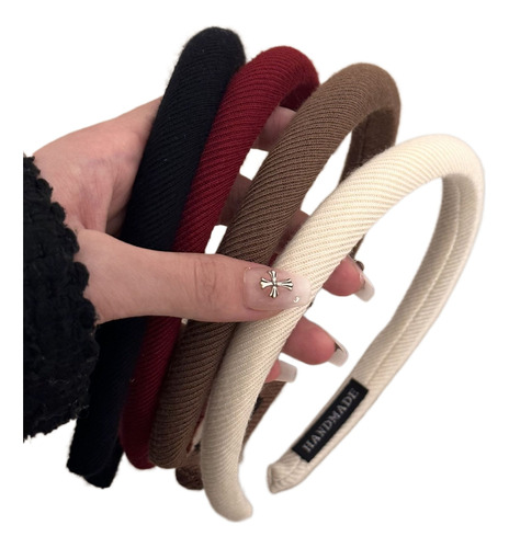 4 Piezas Nuevas Cranium Top Hair Bands