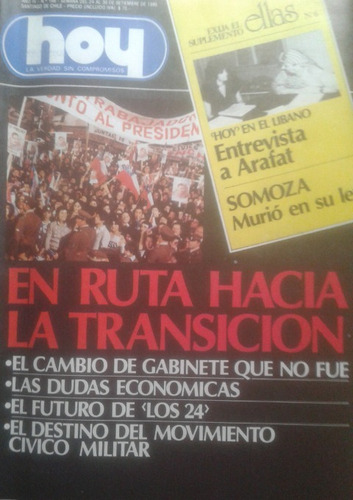 Revista Hoy N° 166 / 24 Al 30 Septiembre De 1980
