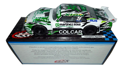 Maqueta Claseslot Agustin Canapino Chevy #5 Tc 2016