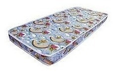 Imagen 1 de 3 de Colchon Bebe Espuma Y Tnt 60 X 135 X 10