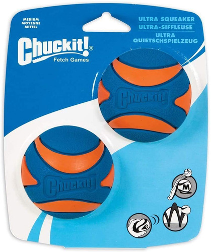 Imagen 1 de 8 de Chuckit! Ultra Squeaker Ball Medium