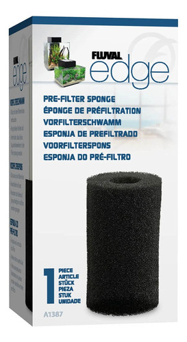 Fluval Esponja De Prefiltro De Borde, Filtro De Repuesto Par