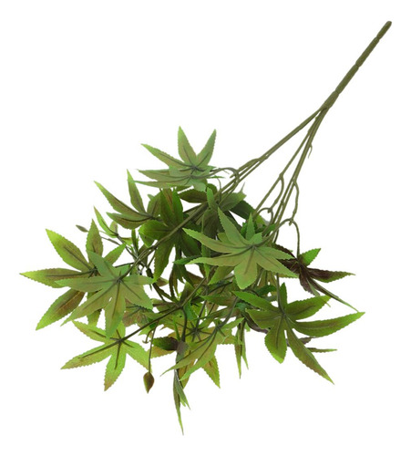 Follaje Artificial Simulación Hojas De Arce Falsas Plantas