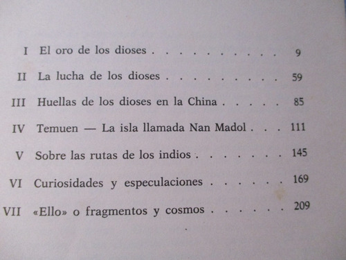 Imagen 4 de 8 de Erich Von Däniken - El Oro De Los Dioses