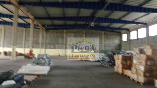 Galpão Comercial Para Locação, Parque Industrial Recanto, Nova Odessa. - Ga0025