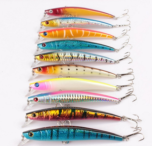 Imagen 3 de 10 de 10 Señuelos De Pesca Rapala Minnow 11.5cm Lenguados Corvinas