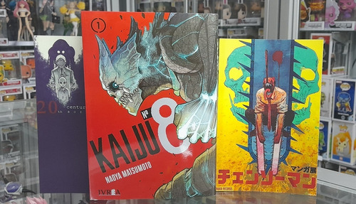 Manga Kaiju - Tomo 01 + Regalo - Editorial Ivrea Argentina