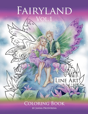 Libro Fairyland Vol.1: Line Art Coloring Book - Prosvirin...