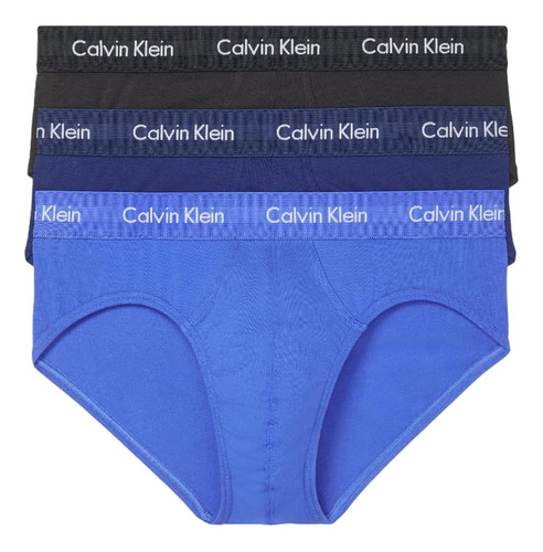 Calvin Klein Breble De 3 Paquetes De Algodón De Algodón Para