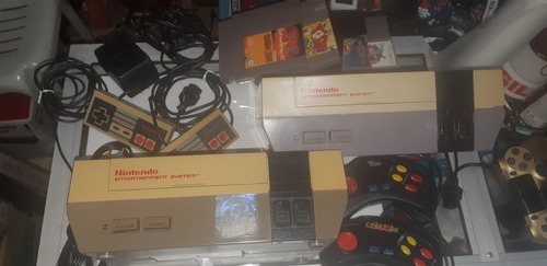 Nintendo Nes Original Mando Fuente Controles Juegos C/u 