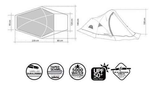 Imagen 7 de 7 de Carpa Doite Himalaya 2