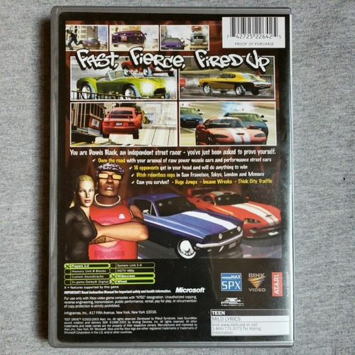 Test Drive - Xbox Clássico (Usado)