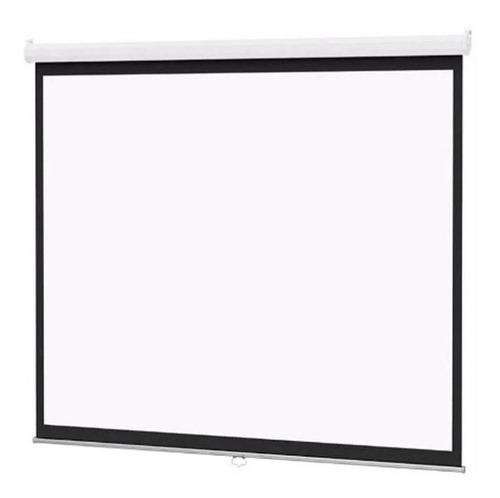 Imagen 2 de 2 de Pantalla Para Proyector 1.78 X 1.78 Pared, Manual, Msc-178