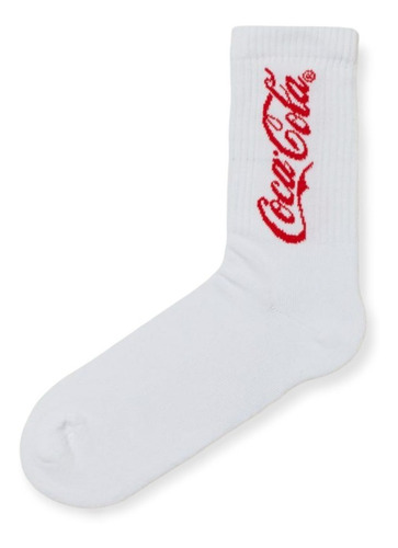 Imagen 2 de 2 de Calcetines Coca-cola Vintage Blancos