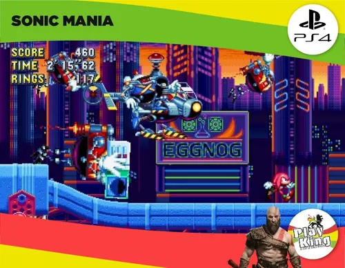 Sonic Mania Ps4 Fisico Sellado Original Playking