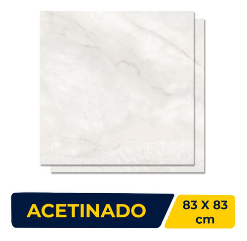 Porcelanato Damme Onix Ice 83x83cm Caixa 2,07m²