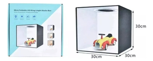 Set Fotográfico Mini Estudio Led + Trípode Kit