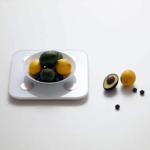Bascula Realme Digital Inteligente Smart Scale Lcd Color Blanco