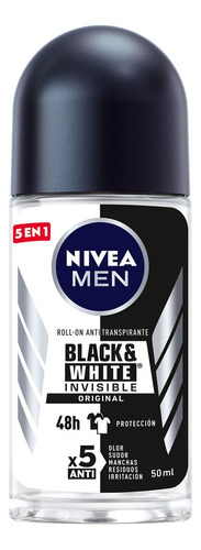 Antitranspirante En Roll On Nivea Men Invisible Power 50ml