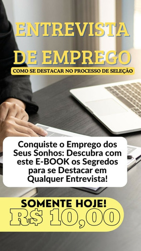 E-book Entrevista De Emprego - Como Se Destacar No Processo