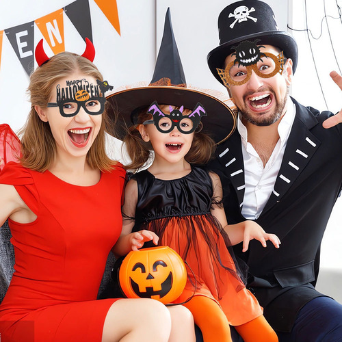 Gafas De Calavera Y Fantasma Para Halloween Niños
