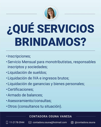 Contador Publico - Estudio Contable -