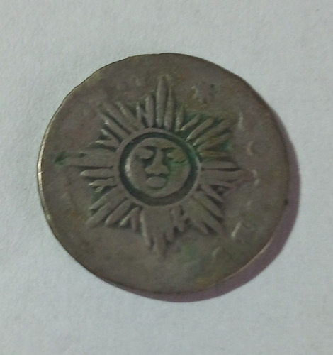 Moneda Cordoba ( Arg) Plata 1 Real 1840 Pnp Cj19.2.24 A26 R4 (Usado)