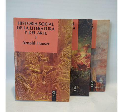 Historia Social Literatura Y Arte 3 Tomos Hauser Labor