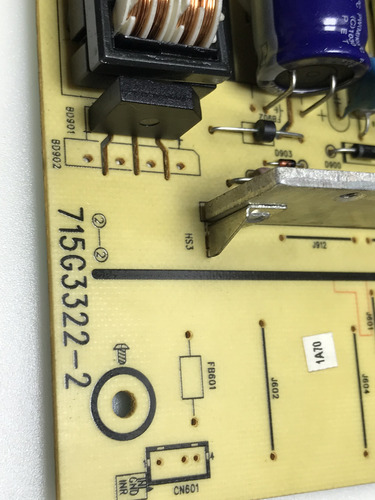 (#1939) Placa Fonte Monitor Hp La1905wg Model 715g3322-2 (Usado)