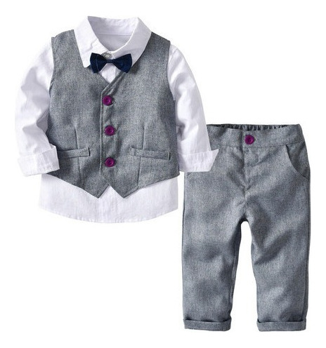 Conjunto Formal Traje Niño Bebe Fiesta Cumple 2,3,4,5 Años