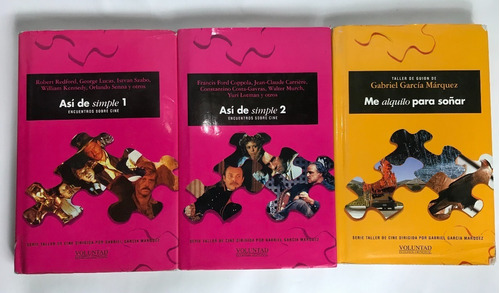 Libros De Cine  Así De Simple 1 Y 2 Y Me Alquilo Para Soñar 