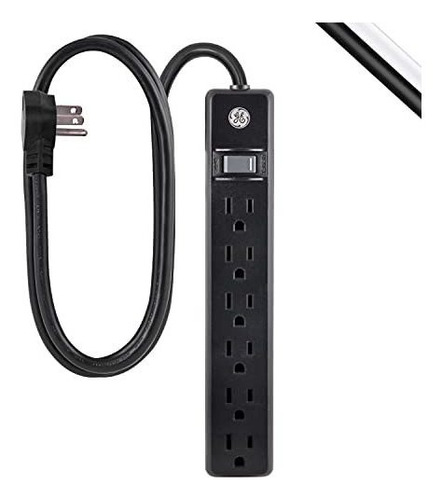 6 Outlet Power Strip 7 Ft Cable De Alimentación Enchuf...