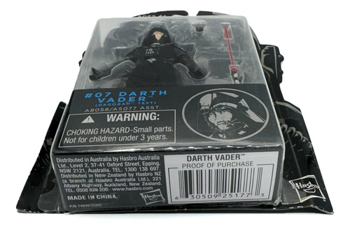 Star Wars The Black Series Darth Vader (dagobah) 3.75 #07