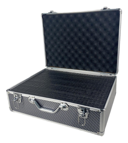 Caja De Herramientas Con Relleno De Esponja 28x20x10cm Plata
