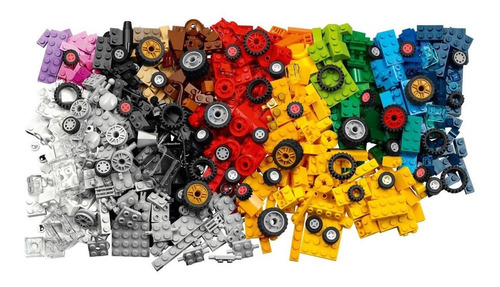 Lego Classic Original Caixa Blocos E Rodas
