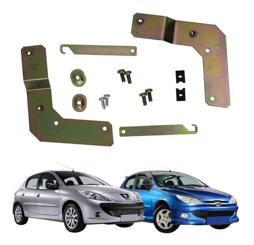 Suporte De Trava Elétrica Peugeot 206 E 207 4p 2001 A 2010