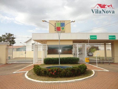 Casa Com 3 Dormitórios À Venda, 122 M² Por R$ 475.000,00 - Condomínio Green Village - Indaiatuba/sp - Ca1676