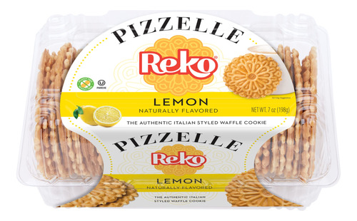 Reko Pizzelle Autntica Galleta De Gofre Estilo Italiano, Lim