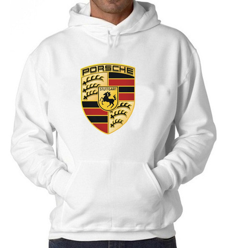 Polerones Porsche Logo Pecho Y Espalda