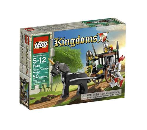 Todobloques Lego 7949 Kingdoms Prision Carriage Rescue !!