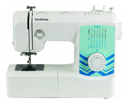 Máquina de coser recta Brother XL2800 portable blanca 110V - 120V